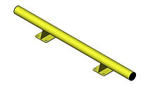 Колесоотбойник прямой L=2000 мм