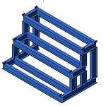 ГАСЗНАК разработала и изготовила специализированные цельносварные стеллажи для хранения трубного металлопроката